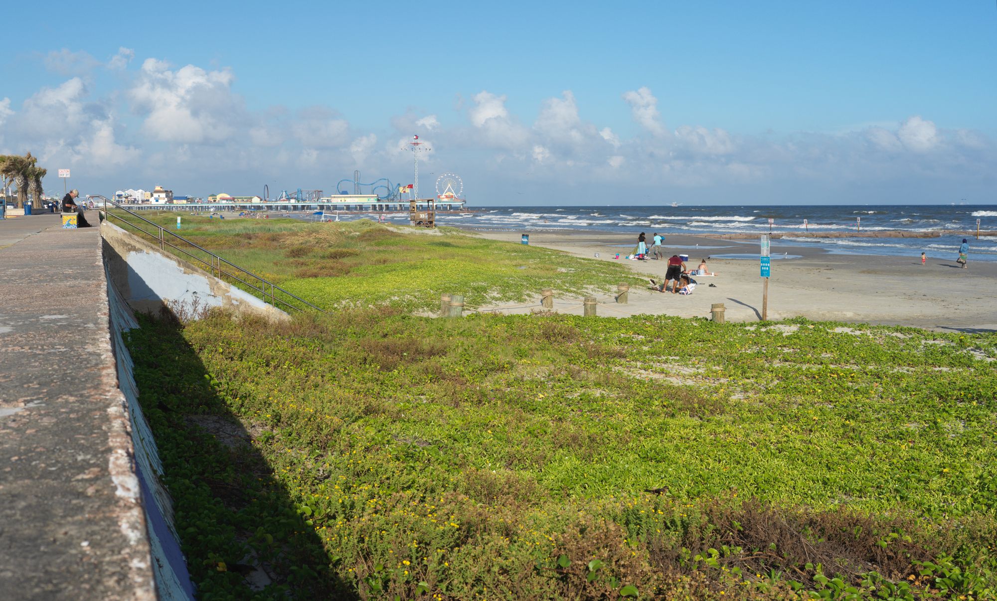 Galveston on the Gulf Coast of Texas